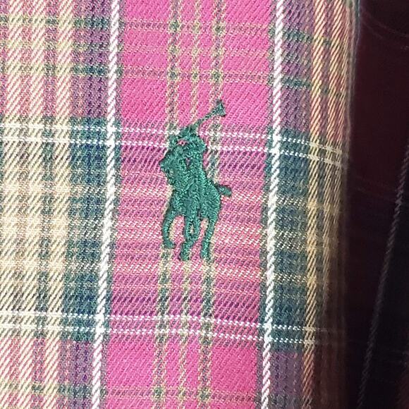 Polo Ralph Lauren Shirt Men's XL Fall Plaid LS Button Down - Picture 6 of 8